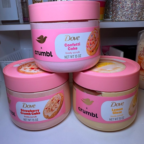 Other - Dove x Crumbl collab with 3 scrubs